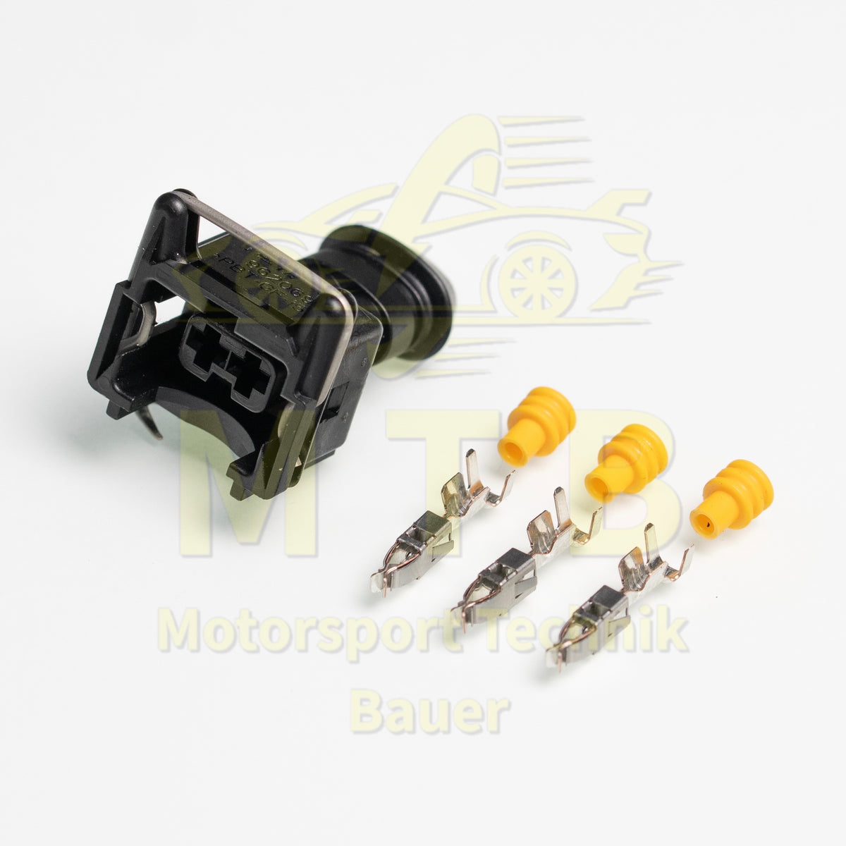 4x Reparatursatz 2-polig JPT Stecker passt zu VW 037906240 Einspritzventil EV1 4x Reparatursatz 2-polig JPT Stecker passt zu VW 037906240 Einspritzventil EV1